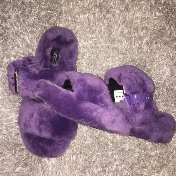 Ugg Fuzz Yeah Slide Slipper Sandals - Picture 3 of 8